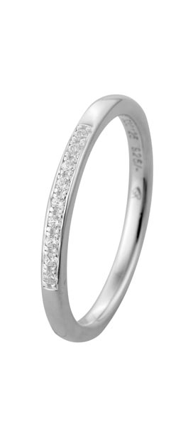 530125-Y514-001 | Memoirering Herne 530125 600 Platin, Brillant 0,090 ct H-SI∅ Stein 1,4 mm 100% Made in Germany   884.- EUR   