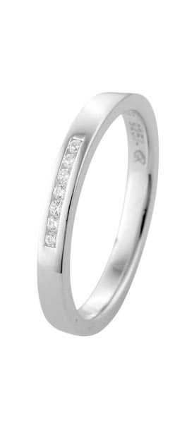 530126-Y514-001 | Memoirering Herne 530126 600 Platin, Brillant 0,070 ct H-SI∅ Stein 1,4 mm 100% Made in Germany   763.- EUR   